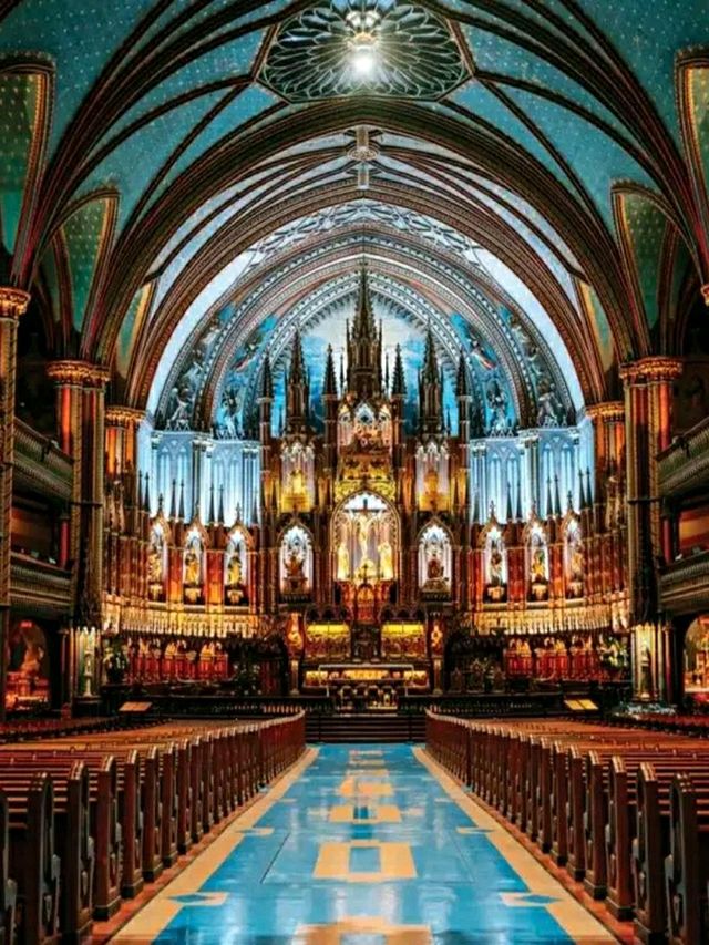 Notre-Dame Basilica of Montreal – A Masterpiece of Gothic Revival Architecture