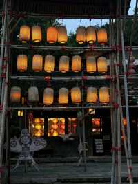 Wujiangzhai by Night: A Dreamscape of Lanterns and Water