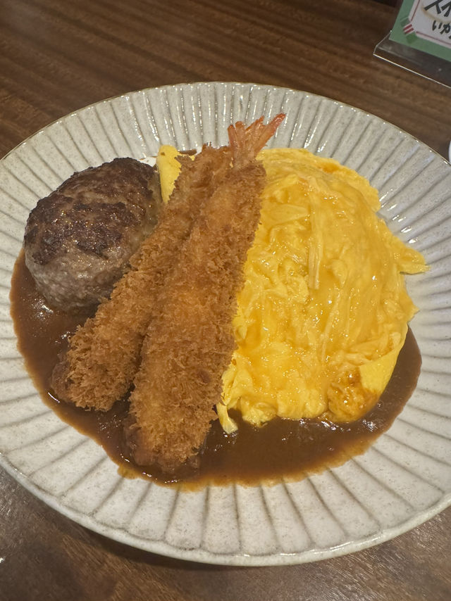 【北九州グルメ】ハンバーグが1番人気︎☺︎ふわとろオムライスが人気のカフェ
