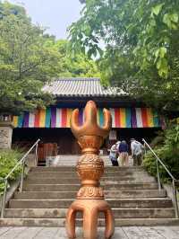 松山｜四國遍路最靈驗的石手寺 神秘智慧之輪、能量石傳說