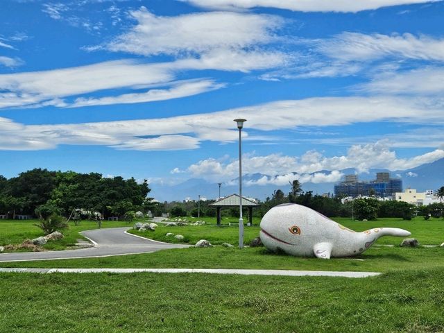 碧海藍天的好去處～台東海濱公園