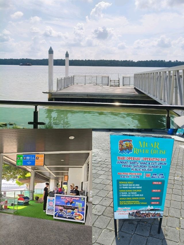 Sunset & Serenity: Experience Muar's Magic on a River Cruise!
