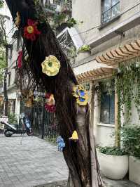 포산 Tongji Road, 뜨개질 눈사람