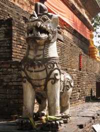 【晴れた日は写真映え間違いなし！】チェンマイのかっこいい寺院🇹🇭