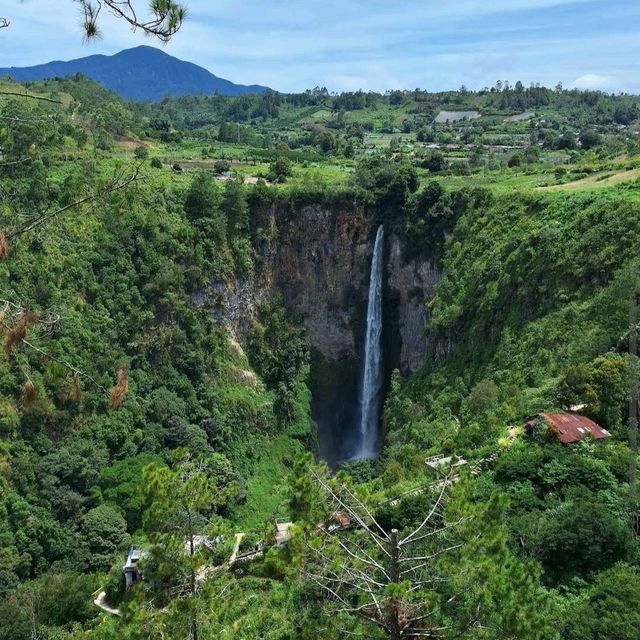 Sipiso-Piso Waterfall, North Sumatra