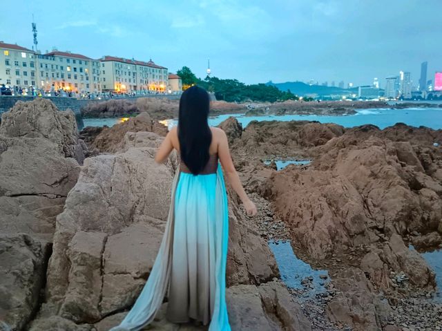 琴嶼路:青島熱門景點,朝早嚟人好少 Qinyu Road