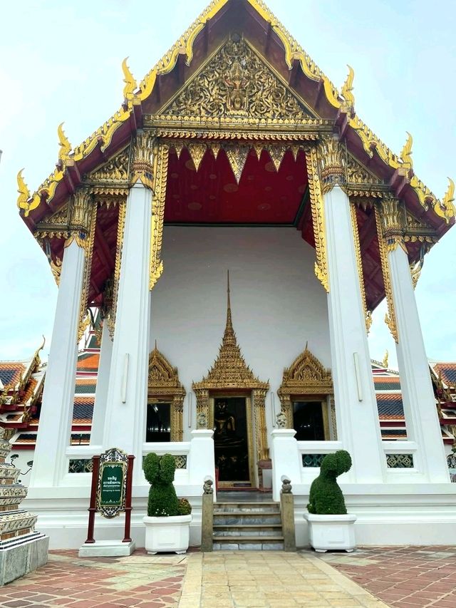 A Quiet Moment at the Temple of the Reclining Buddha