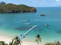 🌅 รีวิวจุดชมวิวผาจันทร์จรัส หมู่เกาะอ่างทอง 🏝️