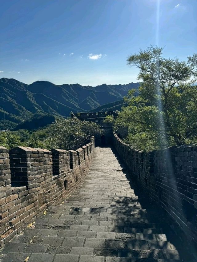 Exploring the Great Wall at Mutianyu, Beijing
