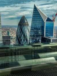 my favourite free place to visit in London because of its amazing atmosphere and incredible views of the city from the 35th floor of the skyscraper