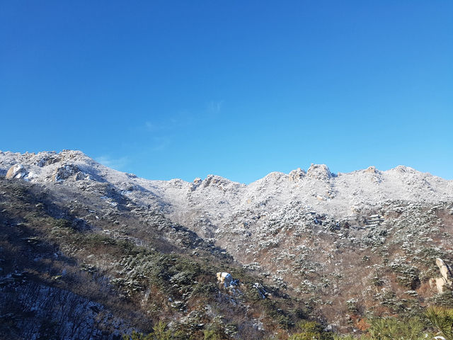 겨울 도봉산