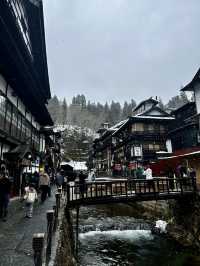 ❄️下著雪的銀山溫泉♨️此生難忘