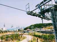 🛷【風馳電掣】釜山 Sky Luge：一家大小都會愛上的滑行快感！