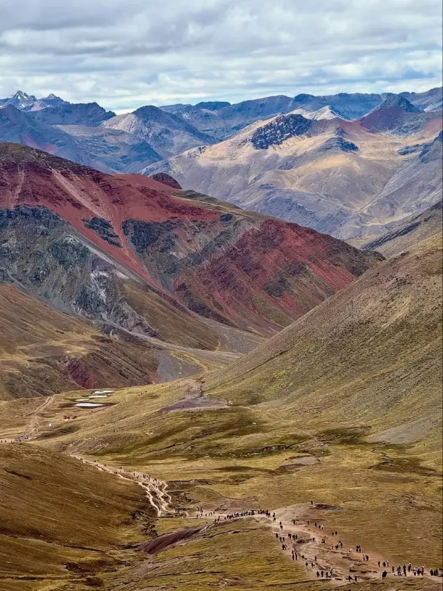 Colors in the Clouds at Rainbow Mountain