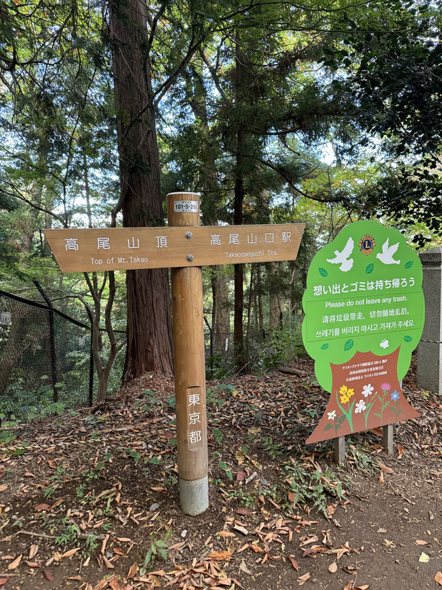 米其林三星的秋日絮語～滿山紅葉的高尾山