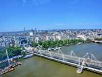 Thames Dreamscape🌤️ London Eye — The City from the Sky