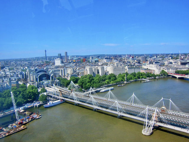 Thames Dreamscape🌤️ London Eye — The City from the Sky
