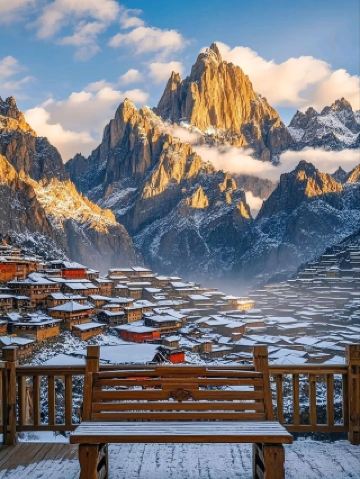 Winter in Gannan: A Pure Paradise