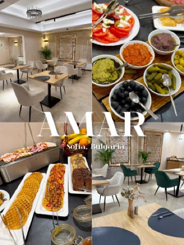 Refined Breakfast Buffet at AMAR Sofia 🍽️