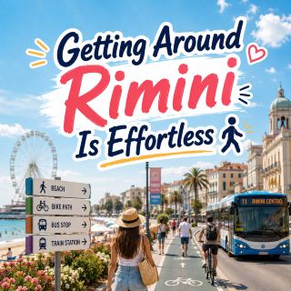 Getting Around Rimini Is Effortless 🚶
