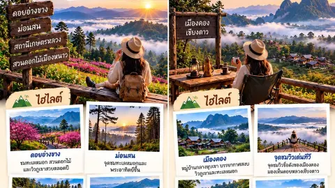 🌥️ 6 routes to chase the sea of ​​mist in Chiang Mai, perfect for visiting during both the rainy and winter seasons ⛰️🍃 — traveler post in Chiang Mai