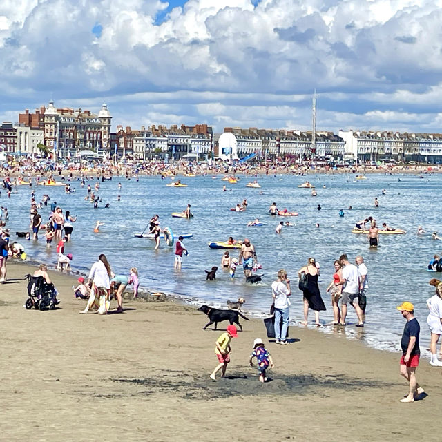 美麗的沙灘及海港 Weymouth Beach, Dorset