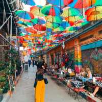 The colorful neighborhood of Balat