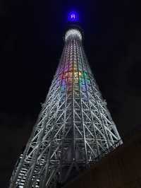 【東京傍晚時分的景點，東京鐵塔和晴空塔！晚餐為拉麵作結束！】