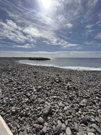 Madeira’s city beach 