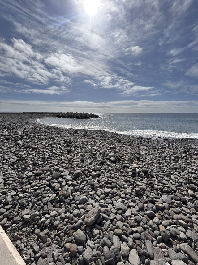 Madeira’s city beach 