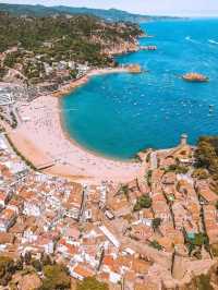 🌊 Tossa de Mar: The Walled Jewel of the Costa Brava 🇪🇸✨