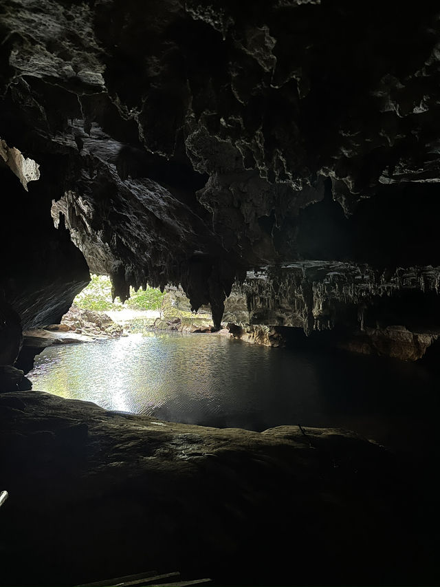 Hidden secret cave in Krabi