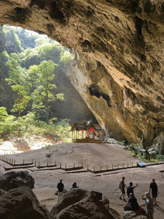 One of stunning caves in Thailand