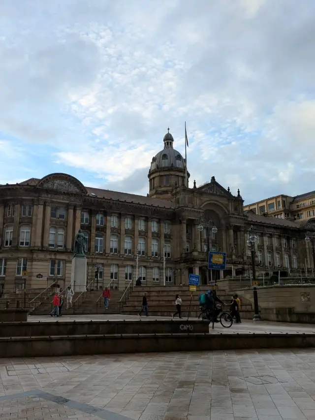 A weekend around the Victoria square and the city centre in Birmingham