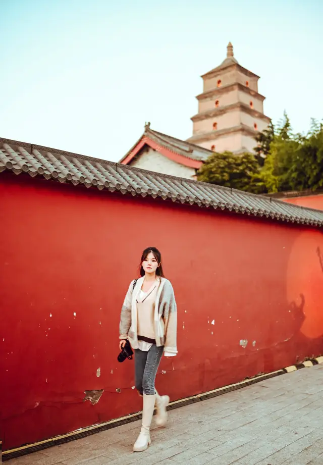 Without spending a penny, I went to shoot the classic treasure spots|Dayan Pagoda