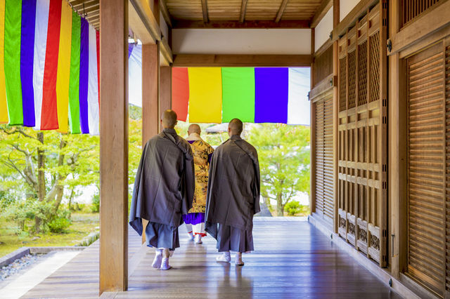 宿坊京都擁有千年歷史智積院寺廟