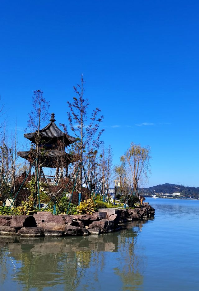 東錢湖——浙江省最大的天然淡水湖