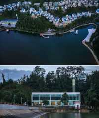 冬天的莫干山也能get馬爾代夫同款“起床跳海