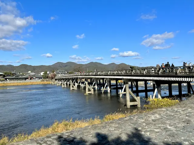 京都の近くにある嵐山公園