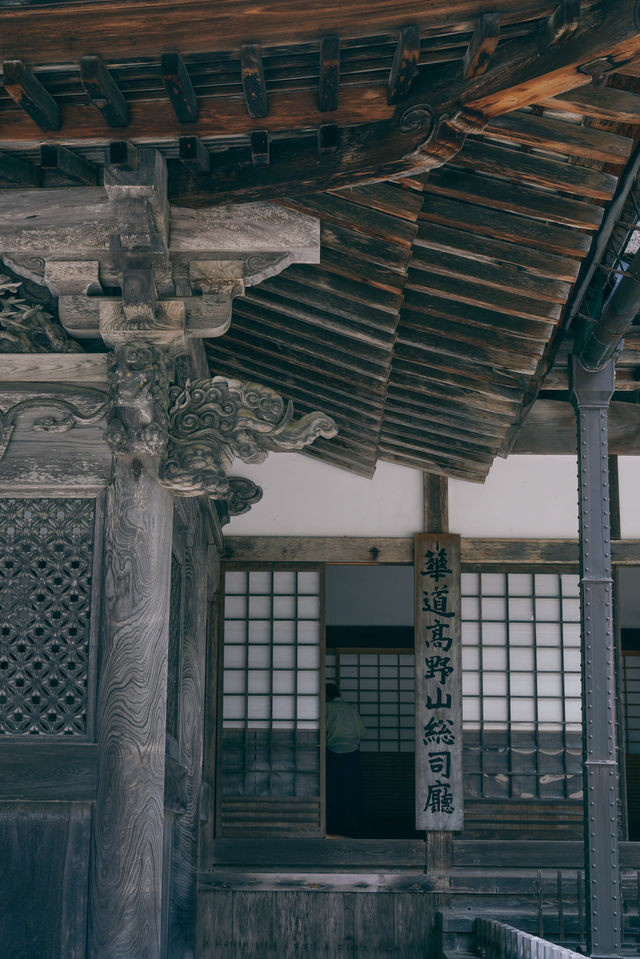 日本高野山｜空海大師講課的地方，日本最大枯山水庭院