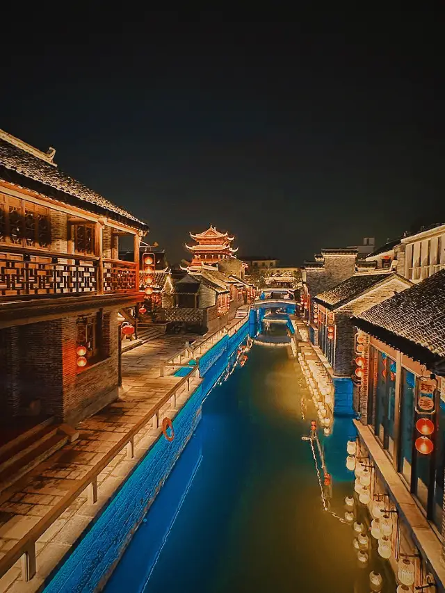 Taste the ancient charm of Yancheng, Jiangsu, and enjoy the good times in the water street!