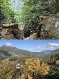 “飛瀑” “神潭”峽谷