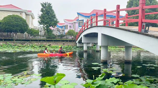 淀山湖畔的超美度假村