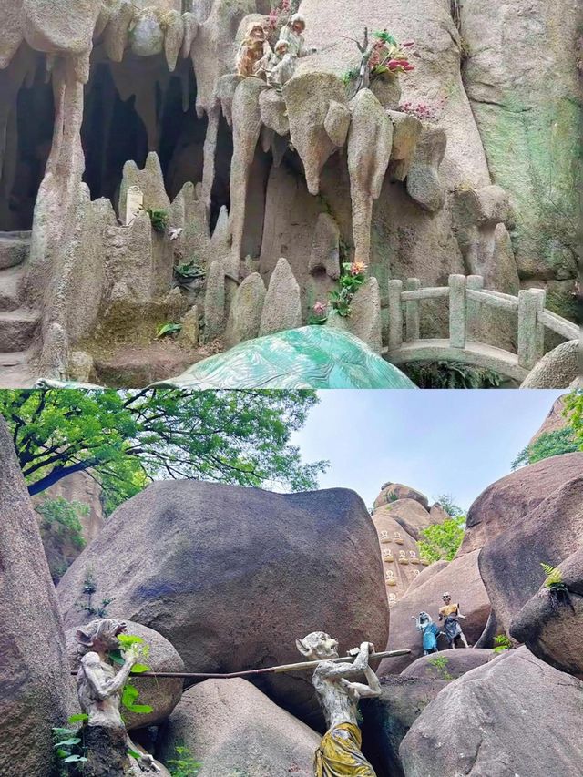 奇石景觀，探索西遊·嵖岈山