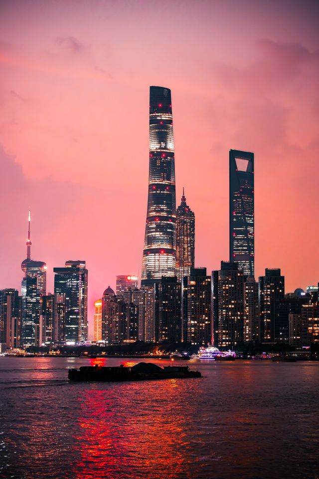 有種浪漫叫上海晚霞!附上打卡免費位置!