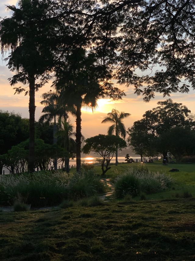 福州閩江公園|福州的浪漫，閩江公園佔一半。