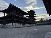 法隆寺——奈良的世界文化遺產。