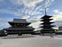法隆寺——奈良的世界文化遺產。