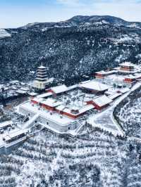 紅牆白雪中我在太原遇見了傳說中的天上宮闕