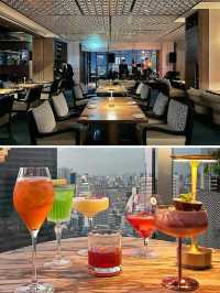 曼谷素坤逸凱悅酒店的空中酒吧和頂樓餐廳景色絕佳！